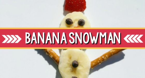 Hands-On Learning: Easy Banana Snowman for Kids' Fine Motor Skills